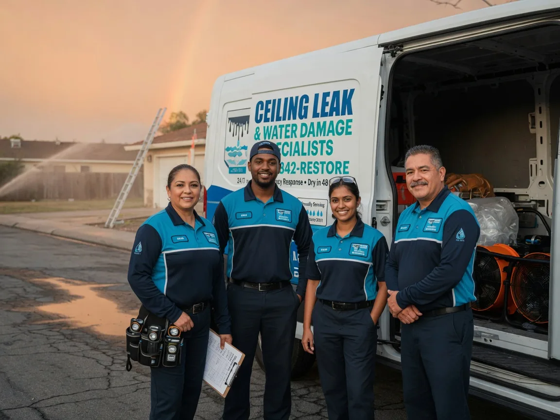 Ceiling Leak Cleanup company in Malden, MA